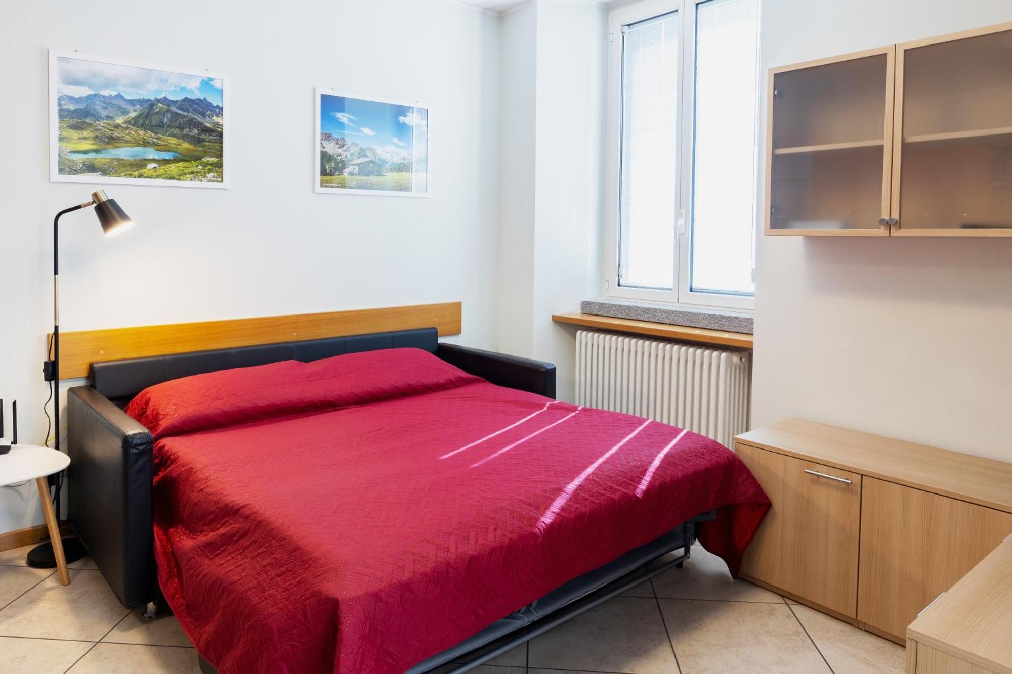 Residenza Il Castello Apartman Sondrio Szoba fotó