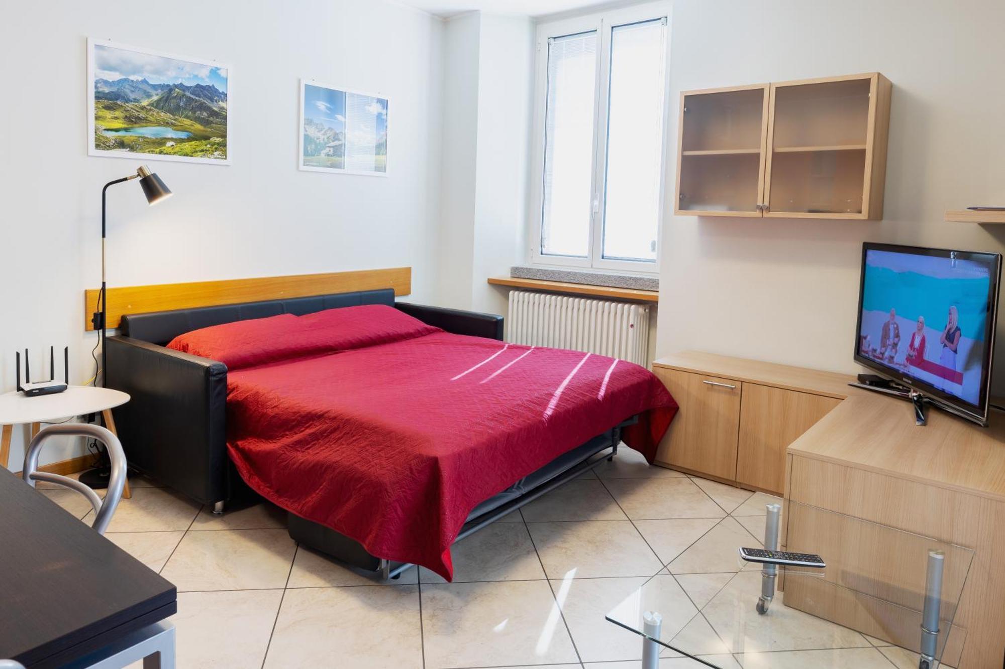 Residenza Il Castello Apartman Sondrio Szoba fotó