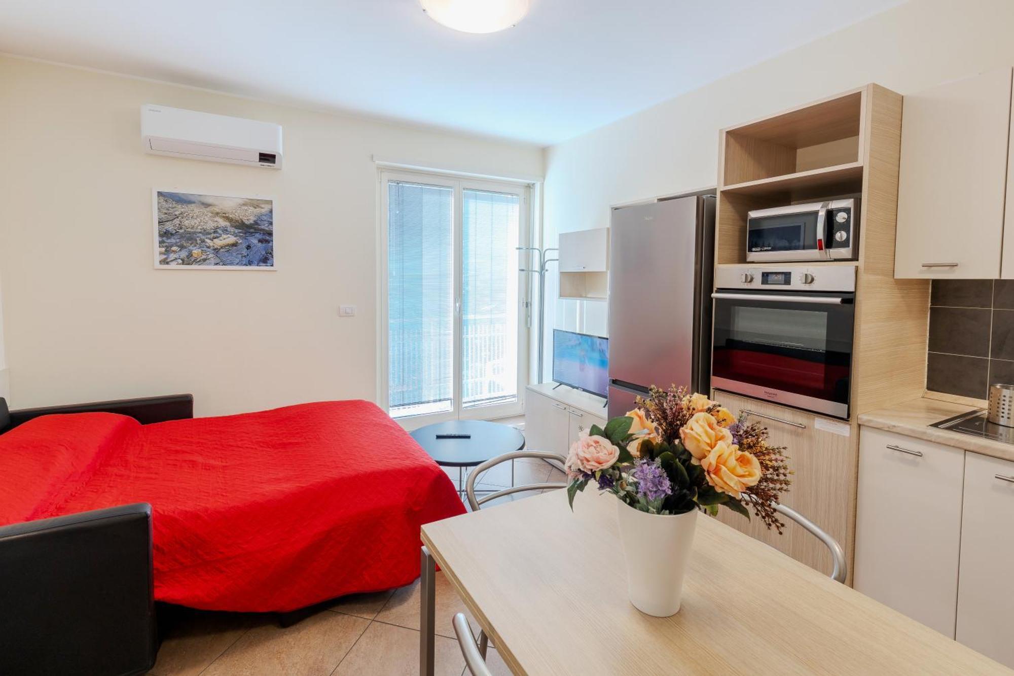 Residenza Il Castello Apartman Sondrio Szoba fotó