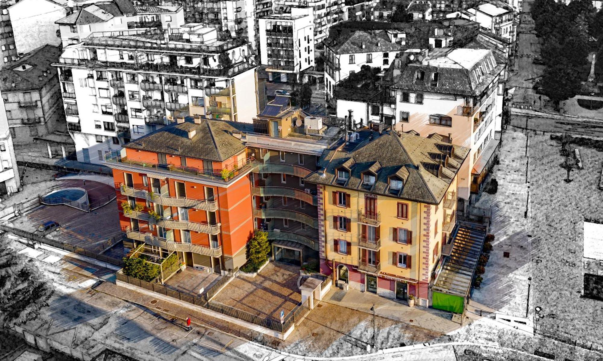 Residenza Il Castello Apartman Sondrio Kültér fotó